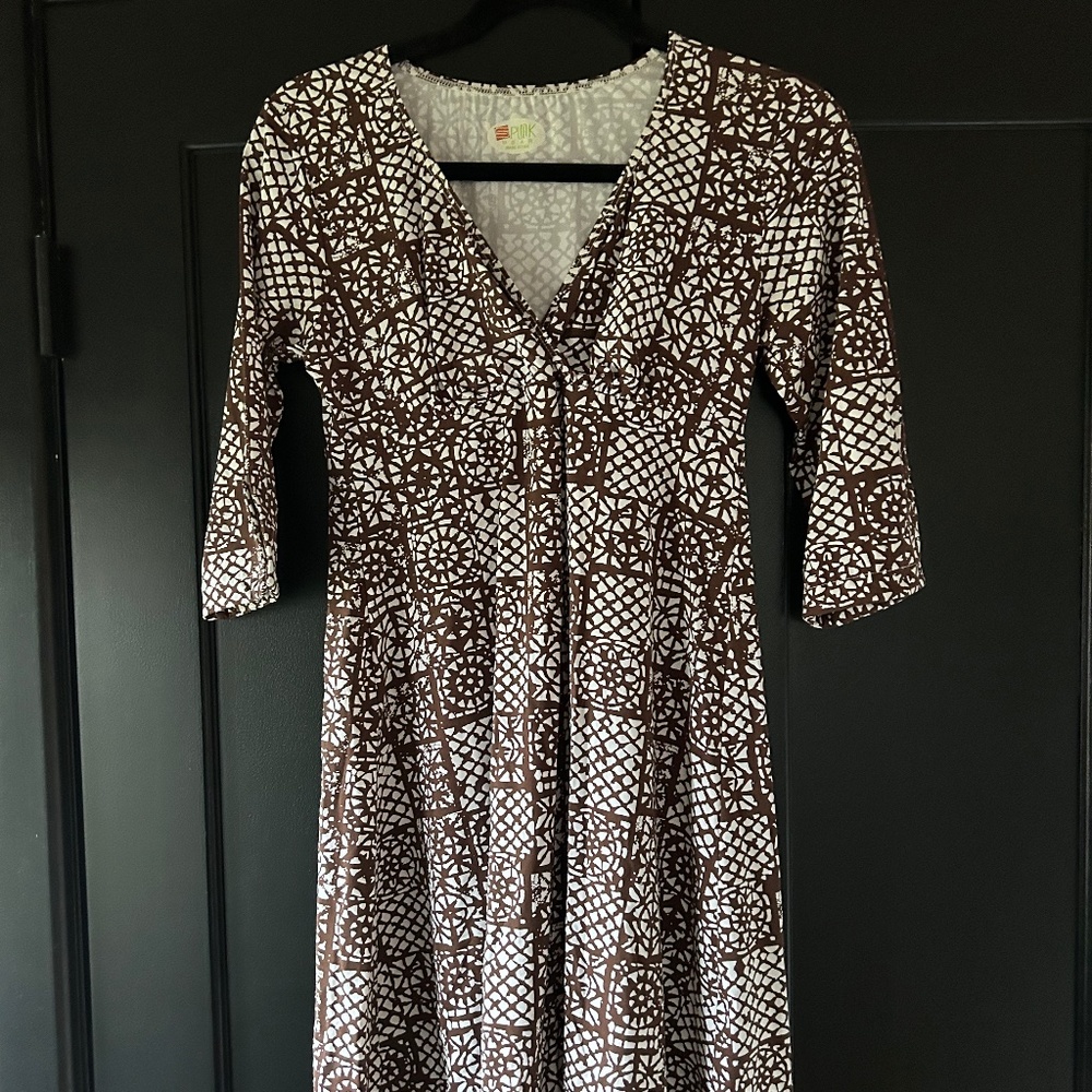 Spunkier v-neck dress